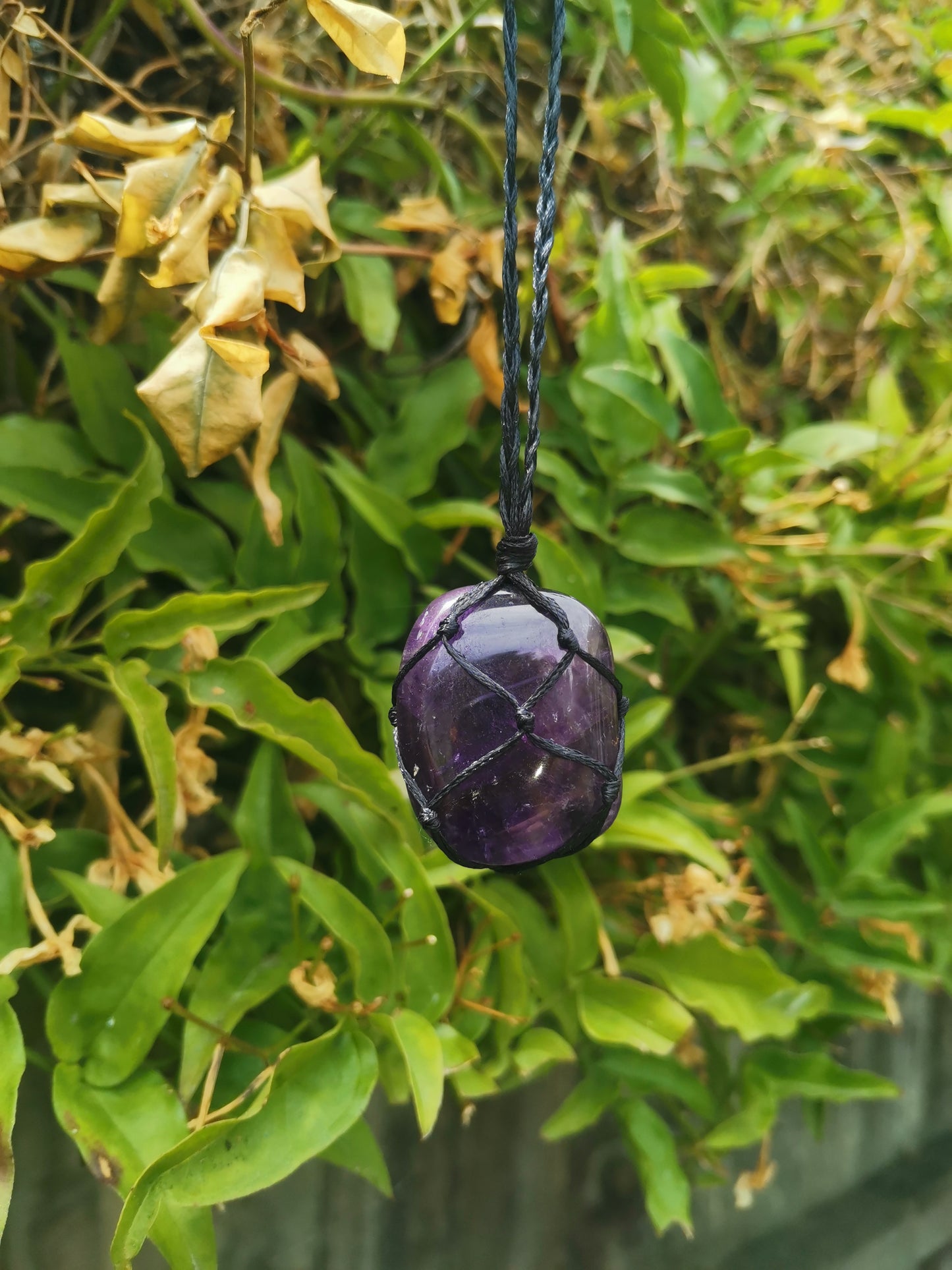 Amethyst Crystal Necklace