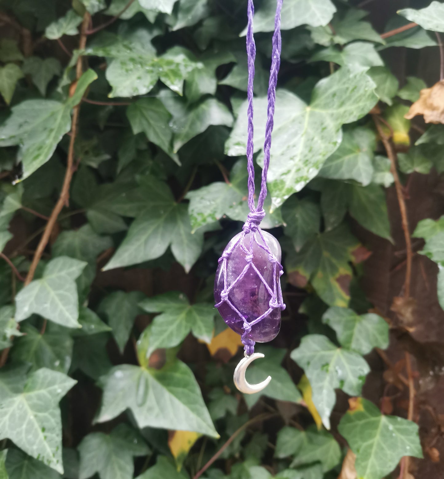 Amethyst Crystal Necklace
