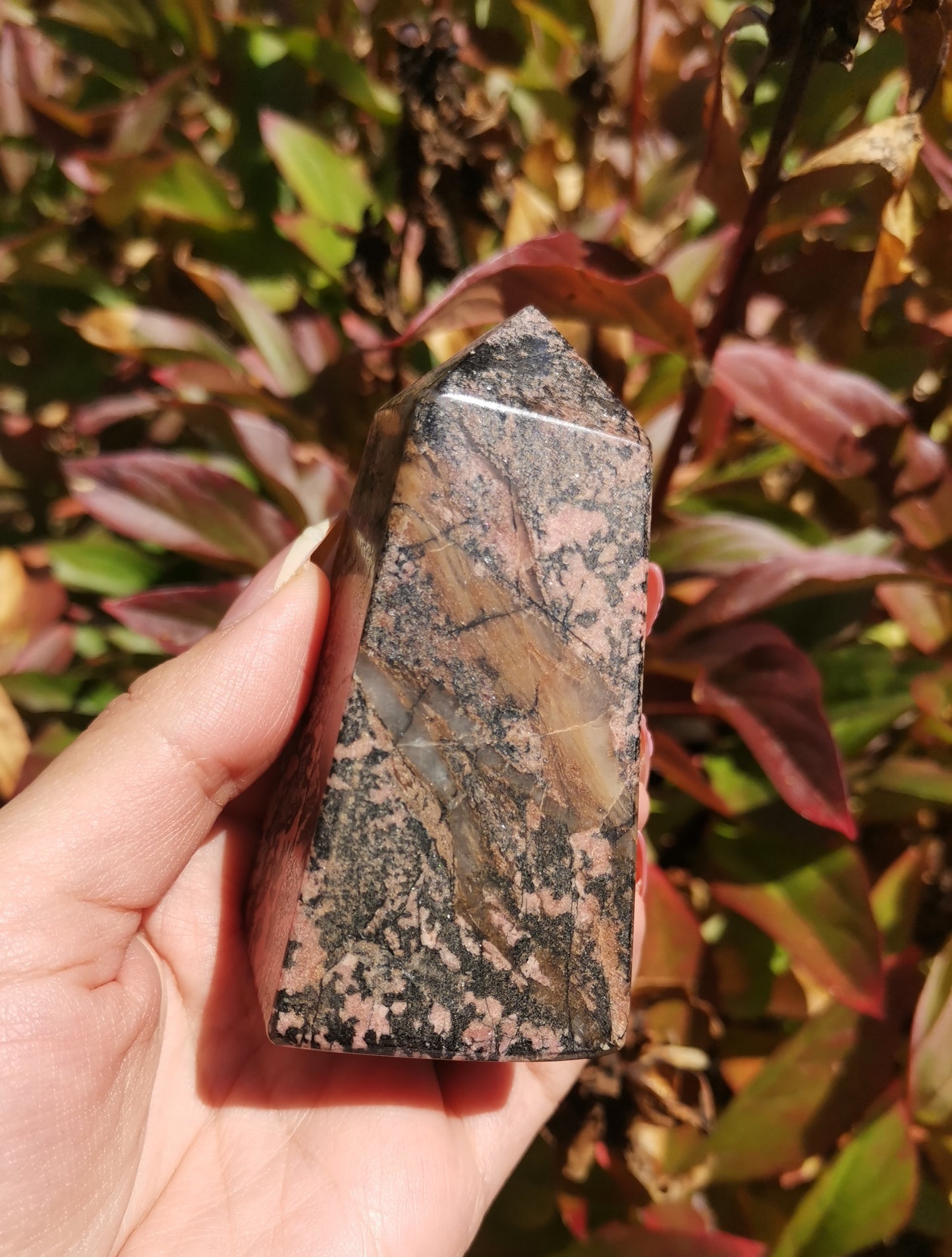 Rhodonite Tower