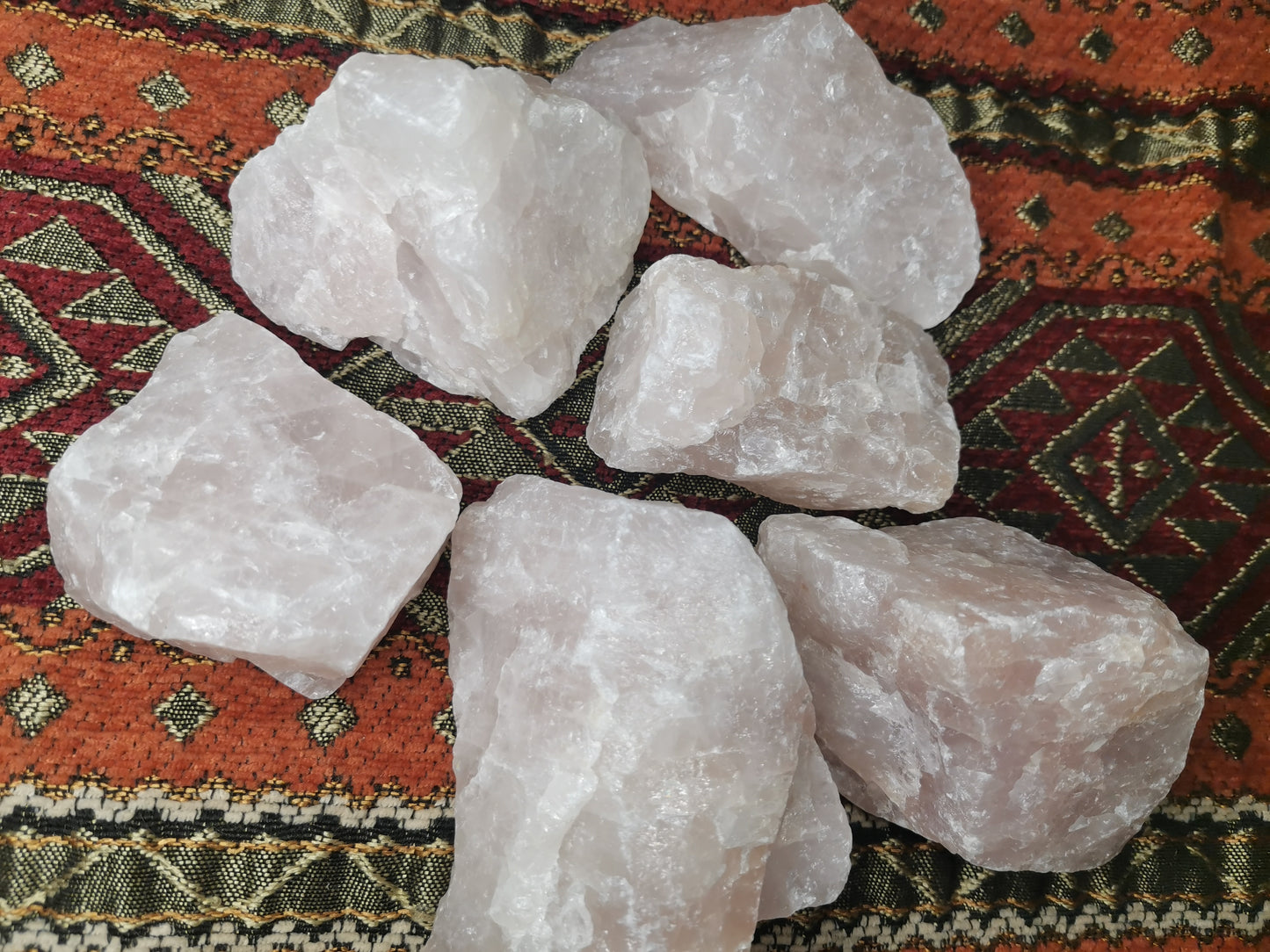 Raw Rose Quartz