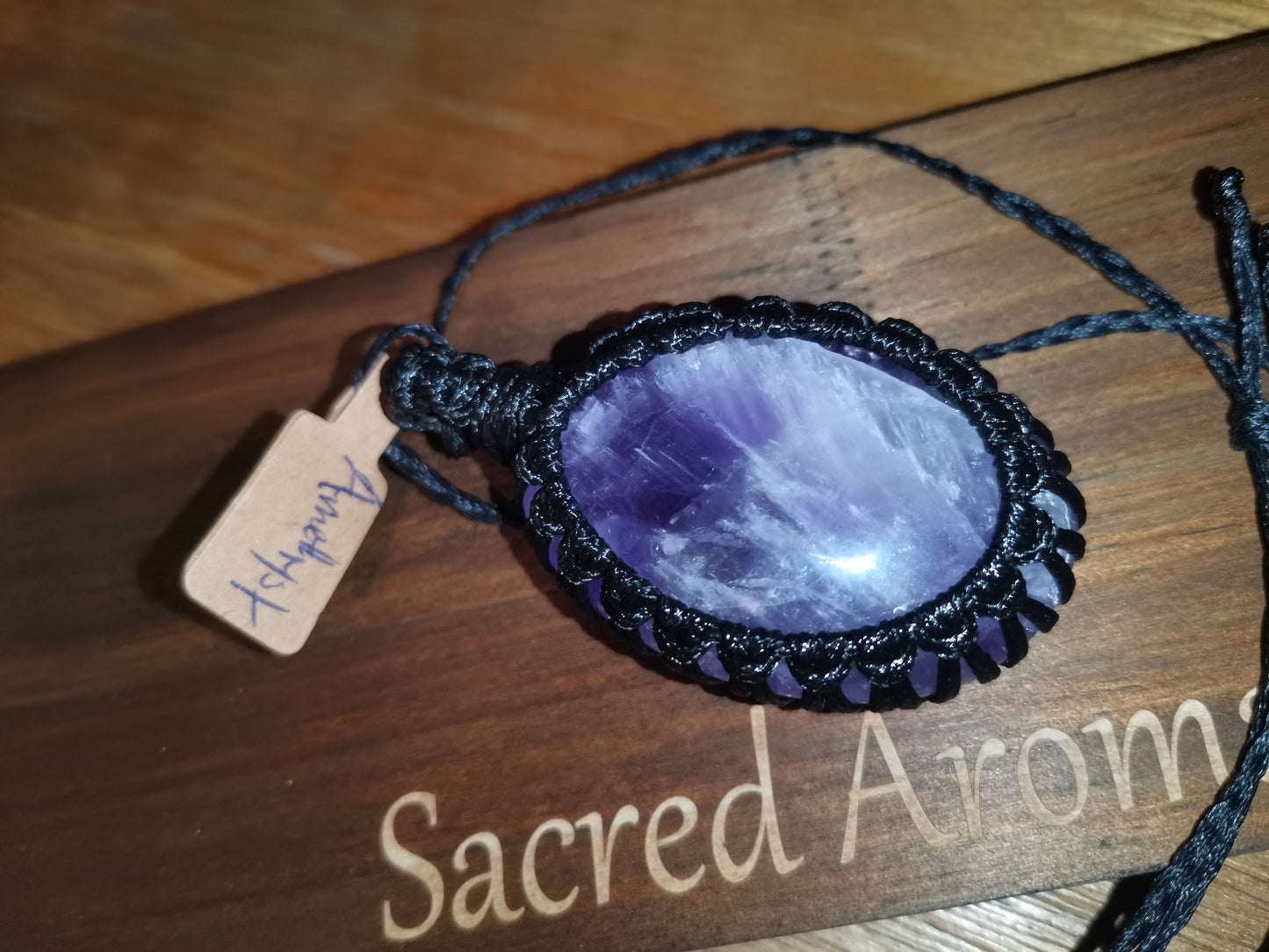 Amethyst Crystal Necklace