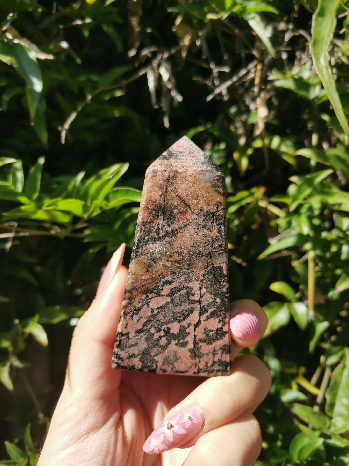 Rhodonite Tower