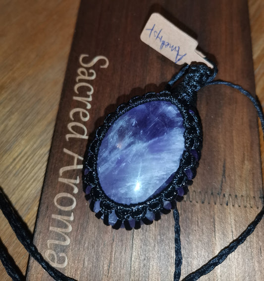 Amethyst Crystal Necklace