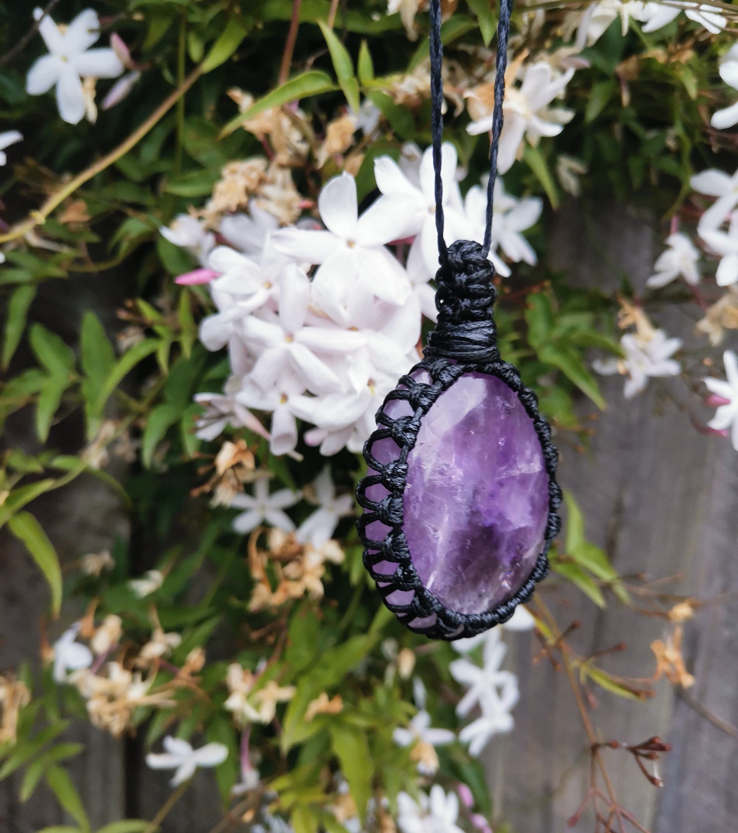 Amethyst Crystal Necklace