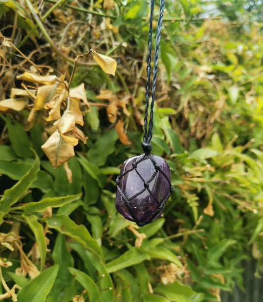 Amethyst Crystal Necklace