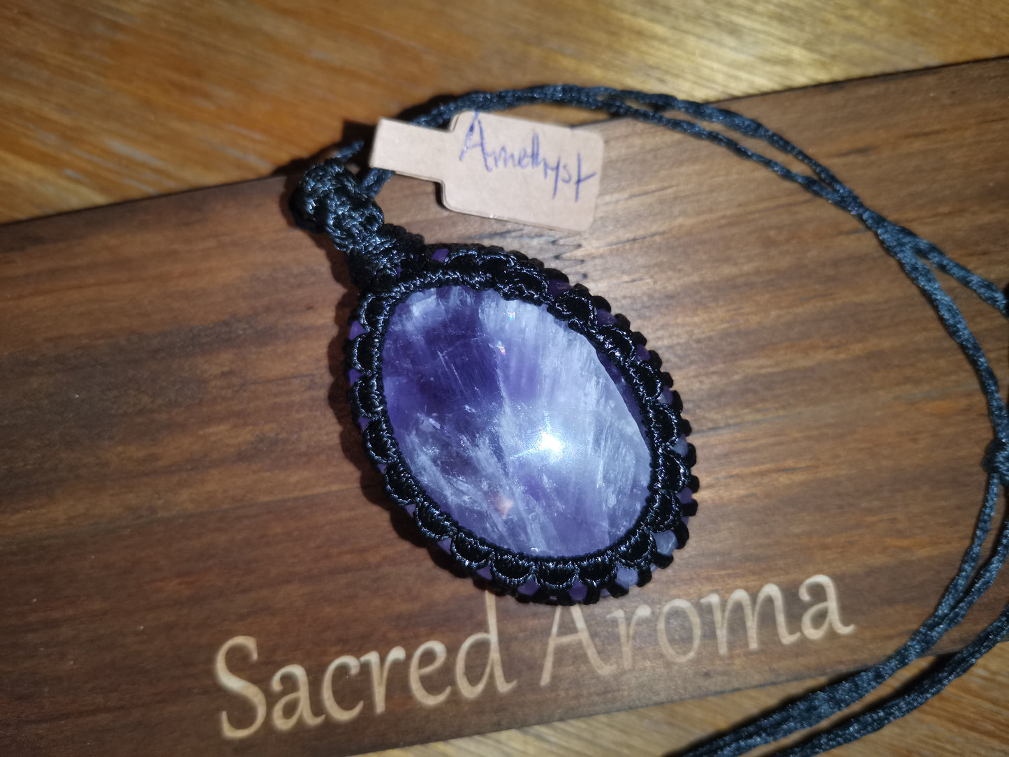 Amethyst Crystal Necklace
