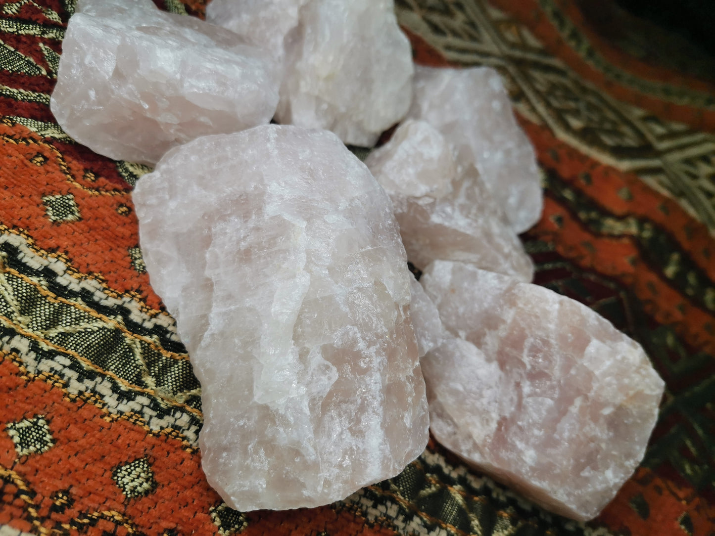 Raw Rose Quartz