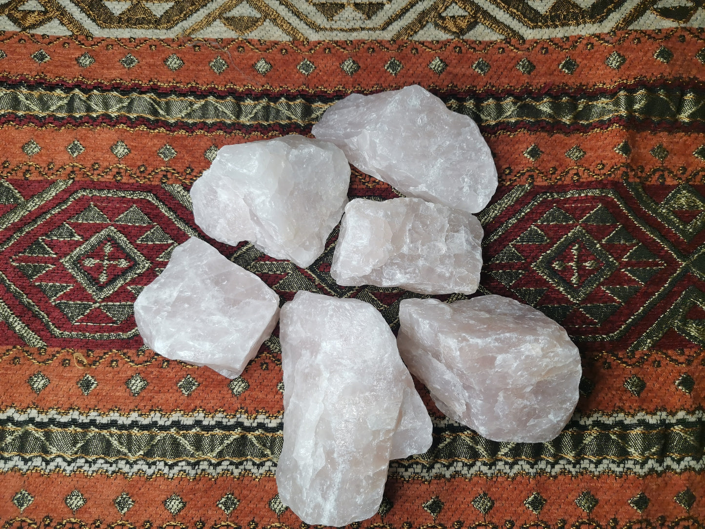 Raw Rose Quartz