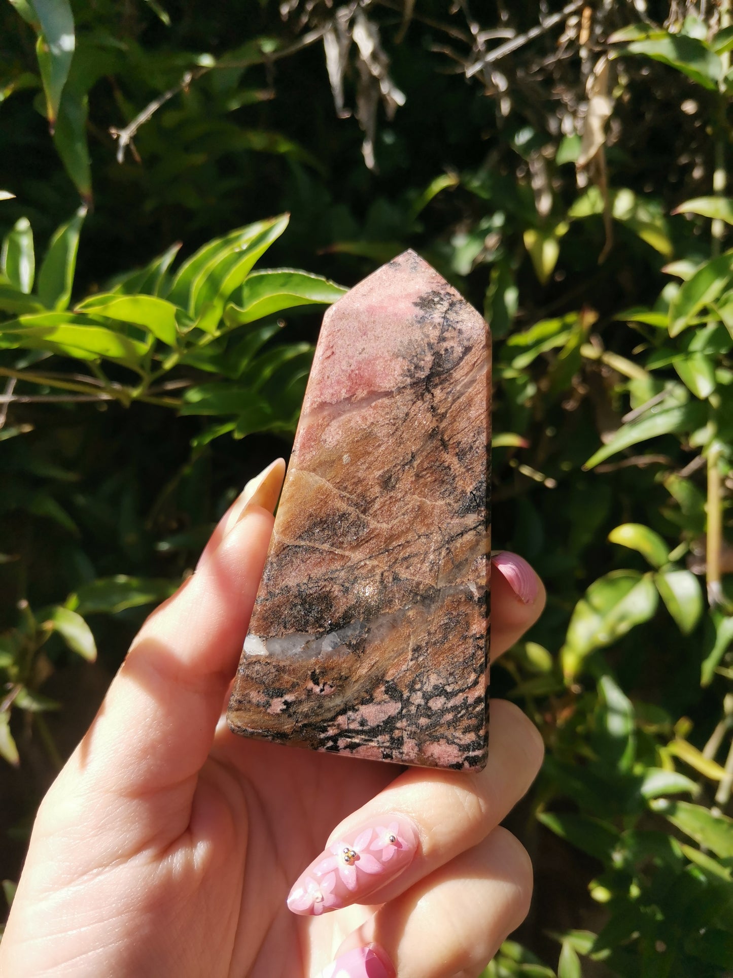 Rhodonite Tower