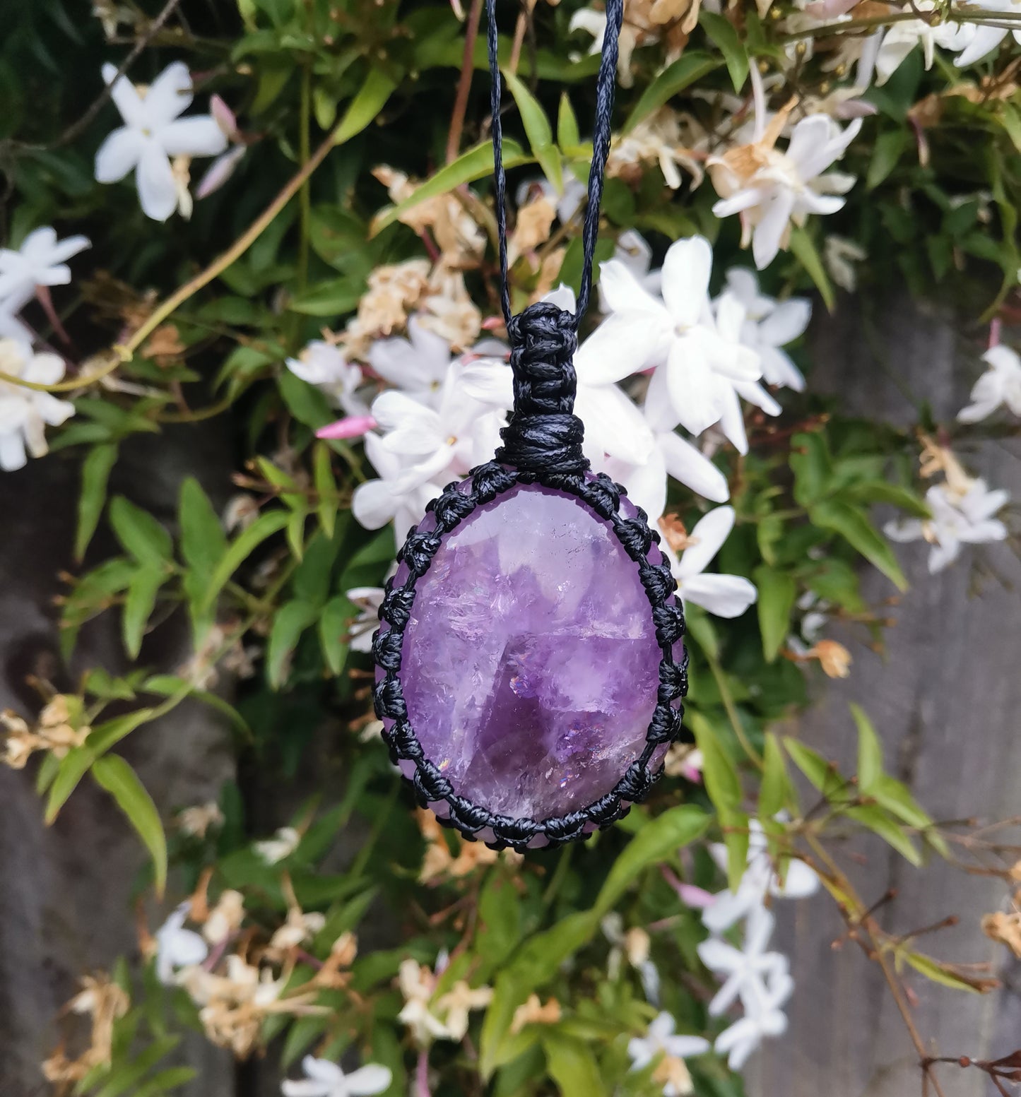 Amethyst Crystal Necklace