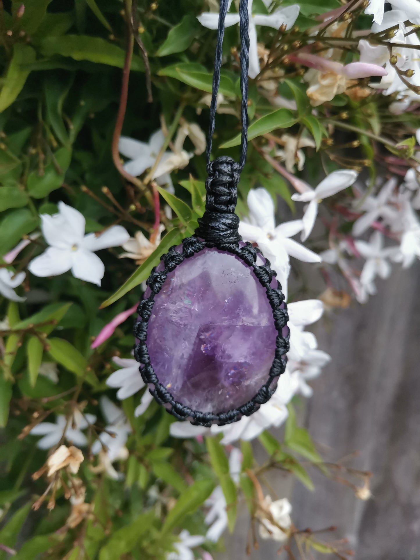Amethyst Crystal Necklace