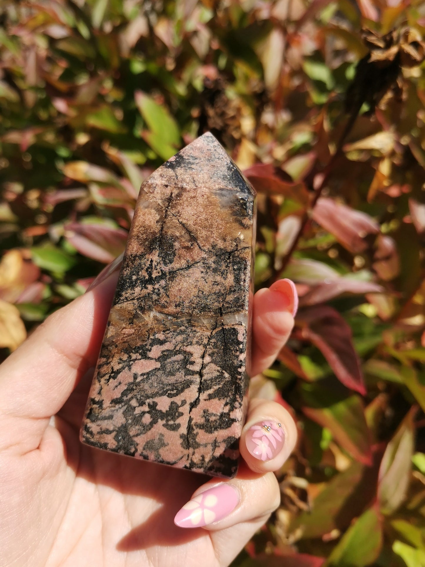 Rhodonite Tower